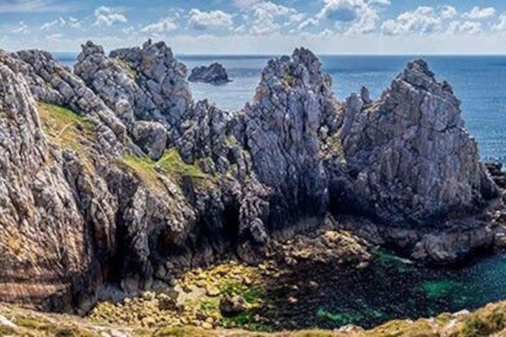 Maison Residence Odalys A Morgat En Bretagne Sur La Presqu'Ile De Crozon Situee A 800 M De La Mer Piscine Chauffee Travaux Piscine Debut Du 1 Er Juin Au 15 Juin 2025 Kültér fotó